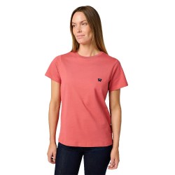 тениска,дамски,тениски,wrangler,regular,short,sleeve,t,shirt,mineral,red,(red,orange)