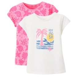 тениска,детски,тениски,zippy,3107115401,short,sleeve,t,shirt,2,units,white,pink,(pink)