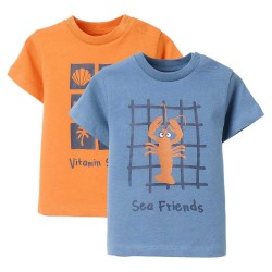 тениска,детски,тениски,zippy,3107118903,short,sleeve,t,shirt,2,units,orange,blue,(blue)