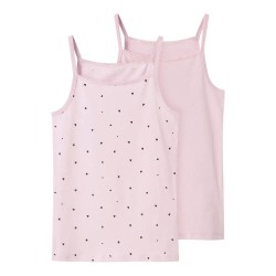 тениска,детски,пижами,name,it,hearts,sleeveless,pyjama,t,shirt,2,units,pink,(winsome,orchid)