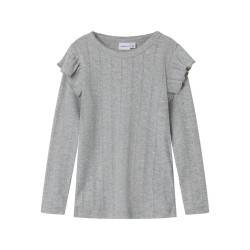 тениска,детски,тениски,name,it,julia,slim,long,sleeve,t,shirt,grey,melange,(grey)
