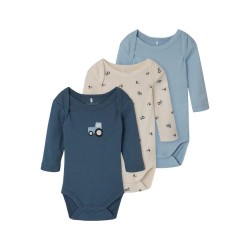 детски,облекла,за,момчета,name,it,tractor,long,sleeve,body,3,units,blue,grey,(jet,stream)