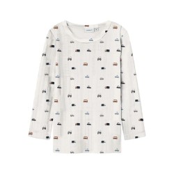 тениска,детски,тениски,name,it,wang,needle,mini,long,sleeve,t,shirt,snow,white,small,cars,(white)