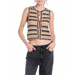 потник,дамски,потници,replay,dk3862.000.g23782,vest,beige