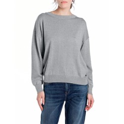 блуза,дамски,пуловери,дамски,плетени,дрехи,replay,dk3869.000.g23670,sweater,grey