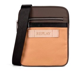чанти,за,през,рамо,replay,fm3729.000.a2014a,crossbody,granite,gray,incense,(brown,orange)