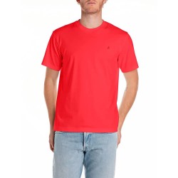 тениска,мъжки,тениски,replay,m3015.000.2660,short,sleeve,t,shirt,imperial,red,(red)
