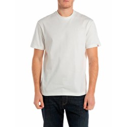 тениска,мъжки,тениски,replay,m3016.000.23804,short,sleeve,t,shirt,natural,white,(white)