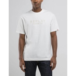 тениска,мъжки,тениски,replay,m3019.000.22662,short,sleeve,t,shirt,white