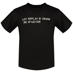тениска,мъжки,тениски,replay,m3021.000.2660,short,sleeve,t,shirt,black