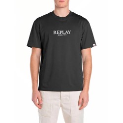 тениска,мъжки,тениски,replay,m3031.000.2660,short,sleeve,t,shirt,black