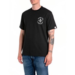 тениска,мъжки,тениски,replay,m3052.000.2660,short,sleeve,t,shirt,black