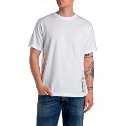тениска,мъжки,тениски,replay,m3057.000.2660,short,sleeve,t,shirt,white,(natural,white)