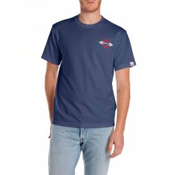 тениска,мъжки,тениски,replay,m3062.000.2660,short,sleeve,t,shirt,medium,blue,(blue)