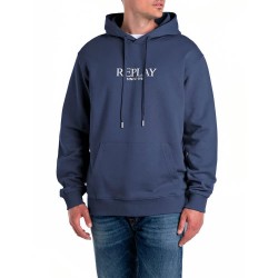 суичър,мъжки,пуловери,replay,m3077.000.23802,hoodie,blue