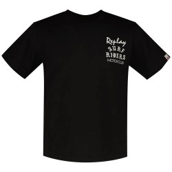 тениска,мъжки,тениски,replay,m3115.000.2660,short,sleeve,t,shirt,black