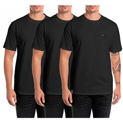 тениска,мъжки,тениски,replay,m3205s.000.22602,short,sleeve,t,shirt,3,units,white,black,navy,(black)