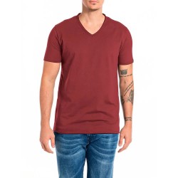 тениска,мъжки,тениски,replay,m3591a.000.2660,short,sleeve,t,shirt,red,(red,brick)