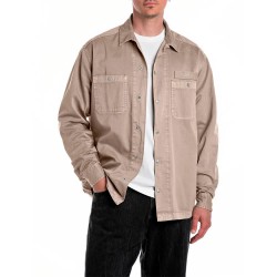 риза,с,дълъг,ръкав,мъжки,ризи,replay,m4145.000.84762g,long,sleeve,shirt,beige,(stone)