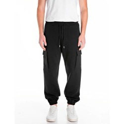 панталони,мъжки,панталони,replay,m9030.000.23655,cargo,pants,black