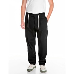панталони,мъжки,панталони,replay,m9014.000.65580c,pants,black