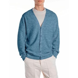 жилетка,мъжки,пуловери,replay,uk4714.000.g23774,cardigan,grey