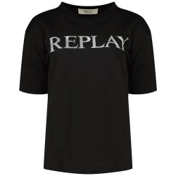 тениска,дамски,тениски,replay,w3379b.000.20994,short,sleeve,t,shirt,black