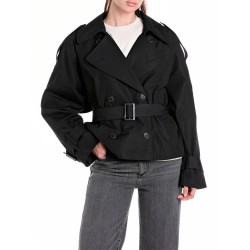 палто,дамски,якета,и,палта,replay,w7878.000.85136,trench,coat,black