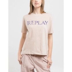 тениска,дамски,тениски,replay,w3379b.000.20994,short,sleeve,t,shirt,pink,salt,(pink)