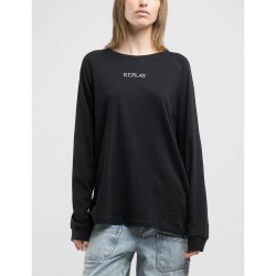 тениска,дамски,тениски,replay,w3393a.000.23792p,long,sleeve,t,shirt,black