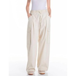 панталони,дамски,панталони,replay,w8109a.000.85158g,cargo,pants,alabaster,(beige)