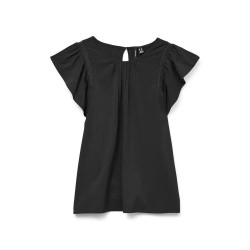 дамски,блузи,дамски,ризи,vero,moda,bella,short,sleeve,blouse,black,(black)