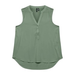 тениска,дамски,тениски,vero,moda,bella,sleeveless,v,neck,t,shirt,green,(hedge,green)