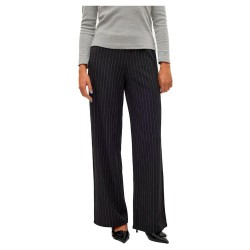 панталони,дамски,панталони,vero,moda,berlin,my,wide,pants,obsidian,oatmeal,pinstripes,(black)