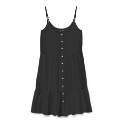 рокля,дамски,поли,и,рокли,vero,moda,bumpy,sleeveless,short,dress,black,(black)