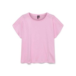 тениска,дамски,тениски,vero,moda,emmy,short,sleeve,t,shirt,bonbon,(pink)