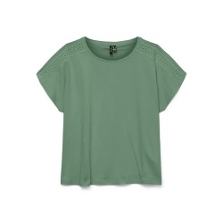 тениска,дамски,тениски,vero,moda,emmy,short,sleeve,t,shirt,hedge,green,(green)