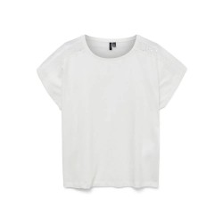 тениска,дамски,тениски,vero,moda,emmy,short,sleeve,t,shirt,white,(snow,white)