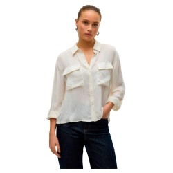 риза,с,дълъг,ръкав,дамски,блузи,дамски,ризи,vero,moda,fabiana,long,sleeve,shirt,beige,(birch)