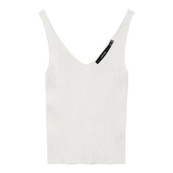 тениска,дамски,тениски,vero,moda,glory,rib,sleeveless,t,shirt,white,(cloud,dancer)