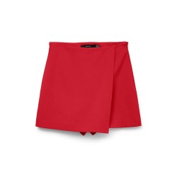 пола,дамски,поли,и,рокли,vero,moda,melina,solid,high,waist,short,skirt,red,(high,risk,red)