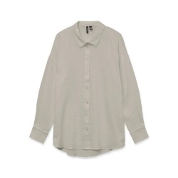 риза,с,дълъг,ръкав,дамски,блузи,дамски,ризи,vero,moda,natali,nia,long,sleeve,shirt,beige,(silver,lining)