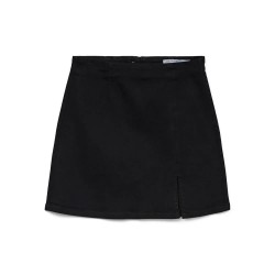 пола,дамски,поли,и,рокли,vero,moda,nelly,high,waist,short,denim,skirt,black,(black)