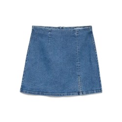 пола,дамски,поли,и,рокли,vero,moda,nelly,high,waist,short,denim,skirt,medium,blue,denim,(blue)