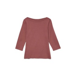 тениска,дамски,тениски,vero,moda,panda,modal,3,4,sleeve,t,shirt,rose,brown,(brown)