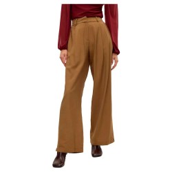 панталони,дамски,панталони,vero,moda,perry,high,waist,pants,brown,(otter)
