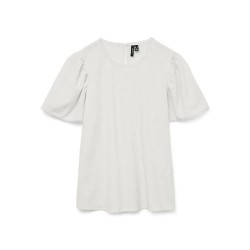 дамски,блузи,дамски,ризи,vero,moda,pretty,short,sleeve,blouse,white,(snow,white)