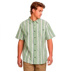 риза,с,къс,ръкав,мъжки,ризи,billabong,all,day,stripe,short,sleeve,shirt,green