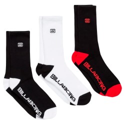чорапи,мъжки,чорапи,billabong,bracket,wave,socks,white,black,(multicolor)
