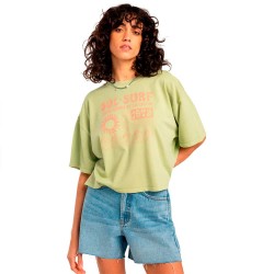 тениска,дамски,тениски,billabong,sol,surf,short,sleeve,t,shirt,green,(pistachio)